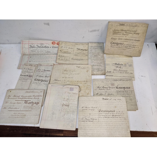 405 - Indentures to include examples relating to ironworks, conservative association and building related ... 