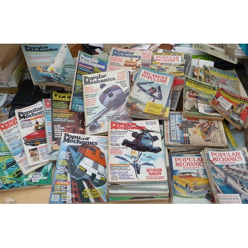 49 - Mixed group of approx. 200 vintage magazines with Now current affairs c1980s-(approx. 50)-Radio Soci... 