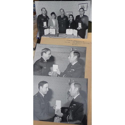 50 - Official RAF photographs relating to the official duties of Air Marshal MG Simmons AFC mid 1980s
Loc... 