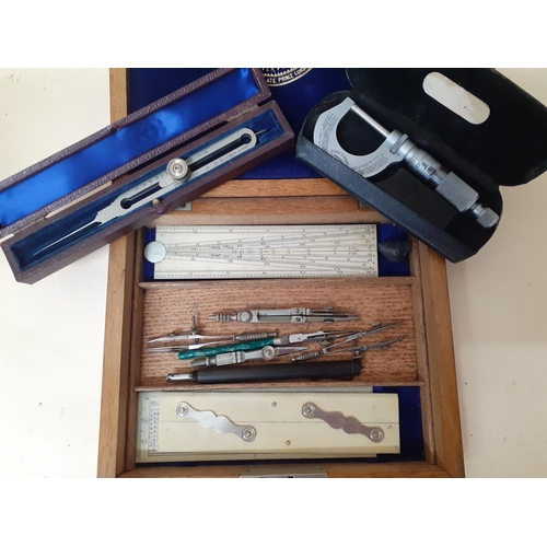 99 - A Chadburn & Son oak cased scientific set and other items
Location RWM