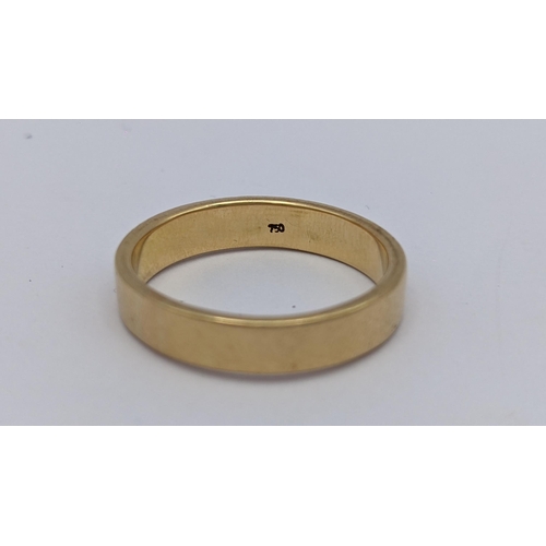 264 - An 18ct yellow gold wedding band, 8g
Location: CAB2