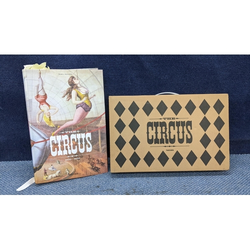 111 - A Taschen book by Noel Daniel entitled The Circus, with original box together with a collection of f... 