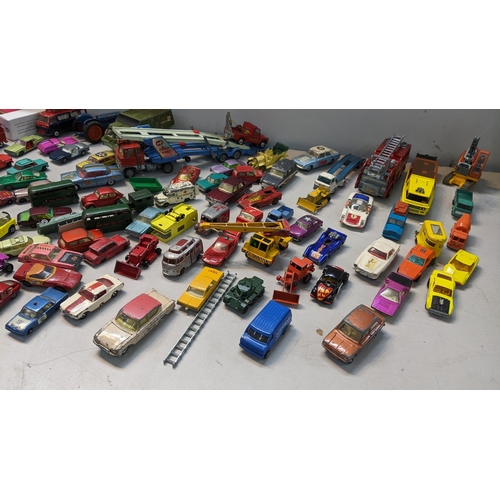 2 - A selection of mainly Corgi toys to include Volvo P.1800, Dinky, Shada 2, Cornmore Mark IV and other... 