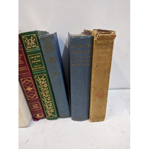 27 - Books to include History of the county of Sussex 1 volume, The Banks of the Nile pained by Ella du C... 