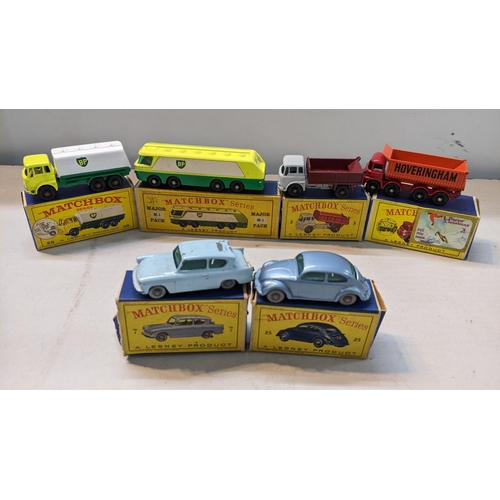 3 - Boxed Matchbox series Lesney cars to include major M-1, 25 BP tanker and others 
Location:11-1