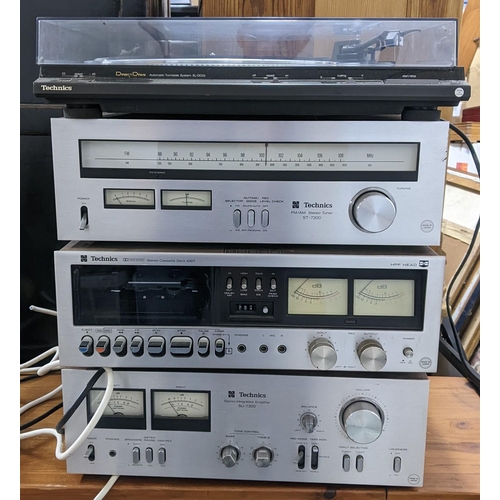 412 - A Technics stereo stacking system no plugs
Location: G