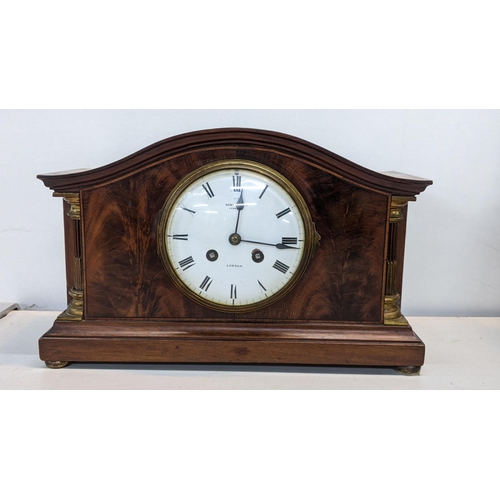 48 - An early 20th century mahogany 8-day Samuel Marti mantel clock
Location:2.1