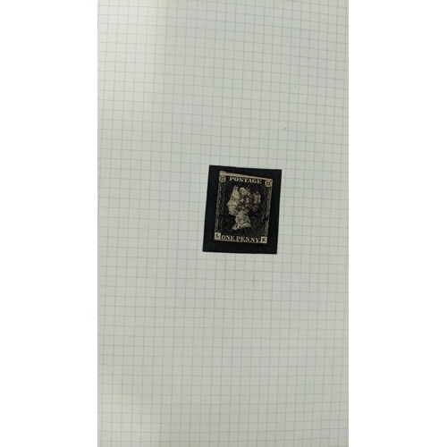 64 - An album of stamps to include Commonwealth and a penny black
Location:1.1