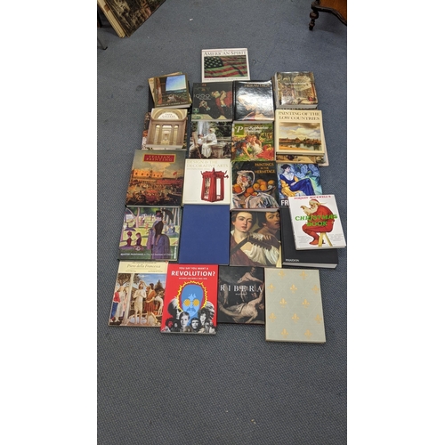 73 - Books-A collection of various art books to include mainly art reference books, paintings of the low ... 