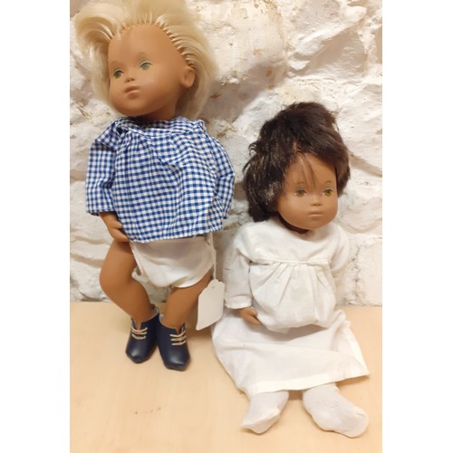 34 - Sasha-Two 1970's Trendon baby dolls created by Sasha Morgenthaler, each measuring 