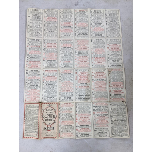 10 - London underground - A.H.C Beck (Henry 'Harry') Map of London's underground railways, Edition  No. 2... 