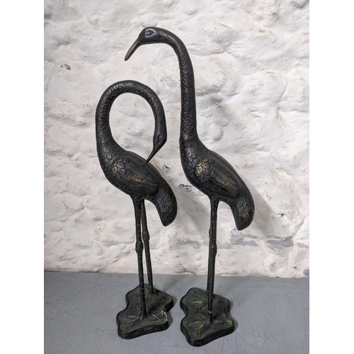 283 - A pair of Japanese style patinated model storks
Location:A1F