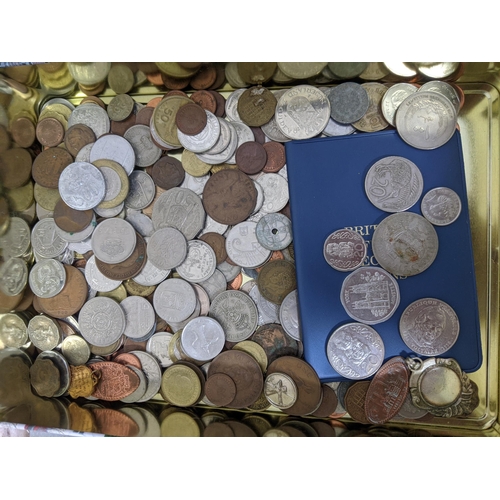 286 - Various British and foreign coins to include a George III farthing and various others
Location:A4B