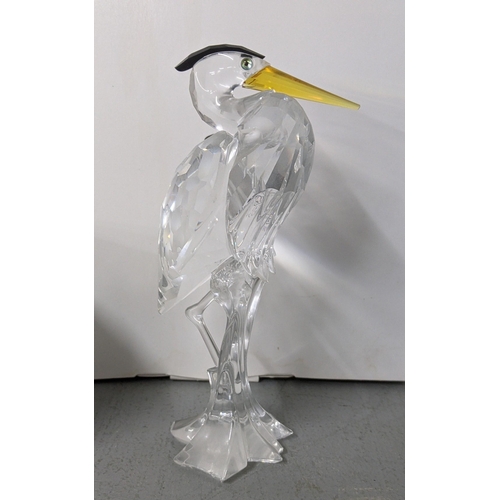 325 - A Swarovski crystal model of a silver Heron with original box
Location:R2.4