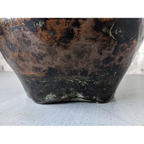 410 - An 18th century Western Asian copper and brass jug
Location: LWB