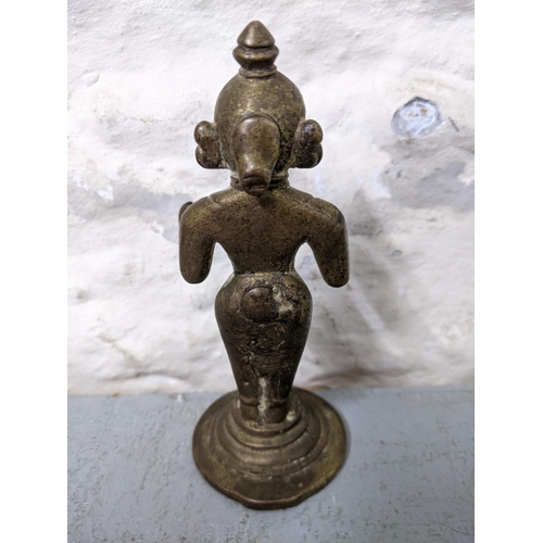 419 - An 18th/19th century bronze Indian figure probably Radha
Location: RWB