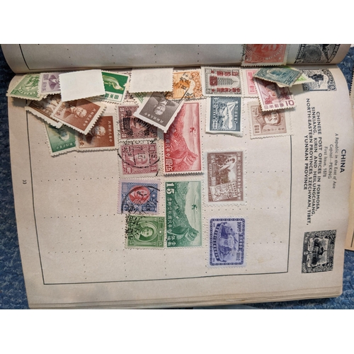 45 - Mixed world stamps to include an album compromising of British and commonwealth examples, China, Nor... 