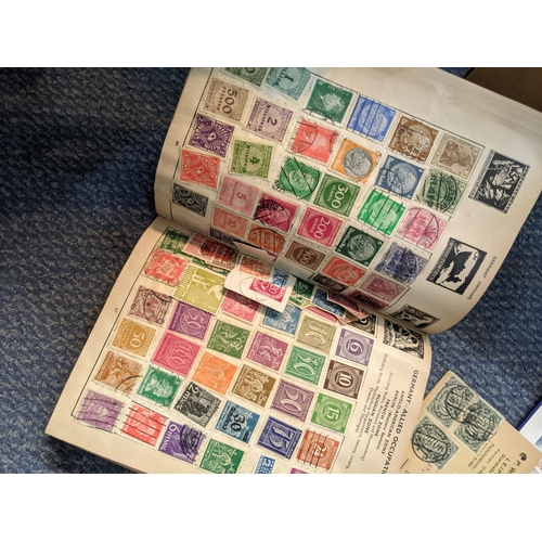 45 - Mixed world stamps to include an album compromising of British and commonwealth examples, China, Nor... 