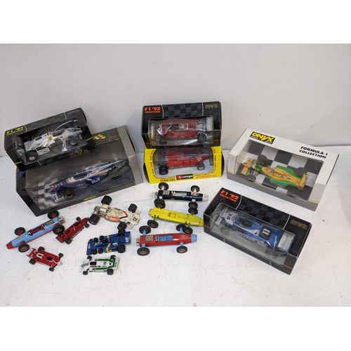 361 - Diecast and other model vehicles to include Onyx F1, Bburago, and others
Location: G