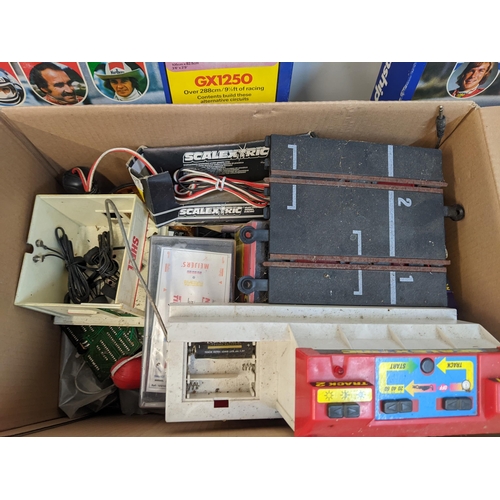 362 - Scalextric and related parts, and accessories, no cars
Location: G