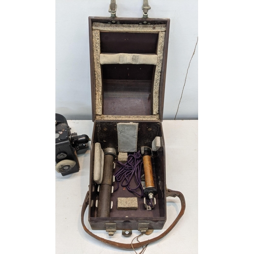 377 - A WWII era Bubble sextant, with case
Location: BWL