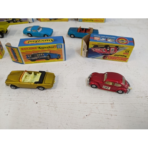 478 - Matchbox Superfast diecast model vehicles boxed (11)
Location: LAM