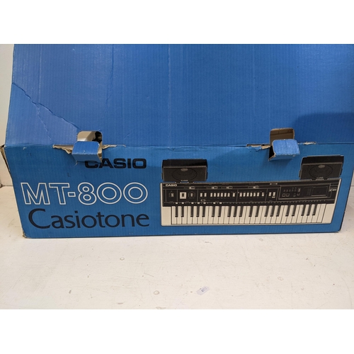 483 - A Casiotone MT-800 keyboard
Location: G