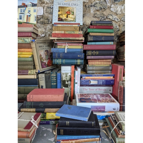 525 - A quantity of mainly hardback books to include children's books, gardening, crafts and arts books to... 