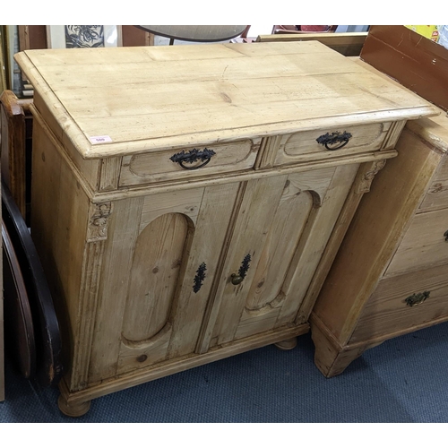 500 - A 19th century French side cabinet 96cm h x 94cm w Location: LAM