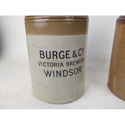 44 - Three Burge & Co, Windsor flagons, (two A/F)
Location: 3T