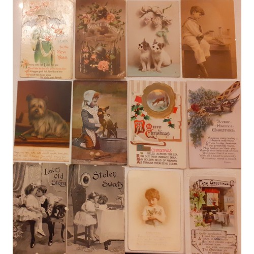 62 - A quantity of vintage fashion and theatrical actress postcards circa 1906 and later and early 20th C... 