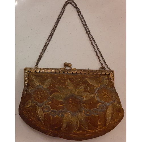 63 - A collection of mid 19th Century and later evening bags to include a mid 19th Century crotchet retic... 