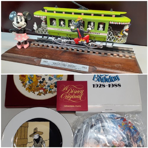 61 - A 1983 Walt Disney Productions Collectors Series MFG by Pride Lines model of a cable car housing Dis... 