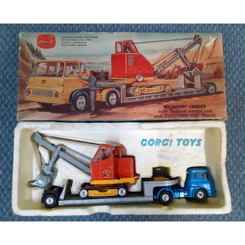 58 - A Corgi Toys Major 1965 Rallye Monte-Carlo No:38 gift set together with a Corgi Toys Major Machinery... 