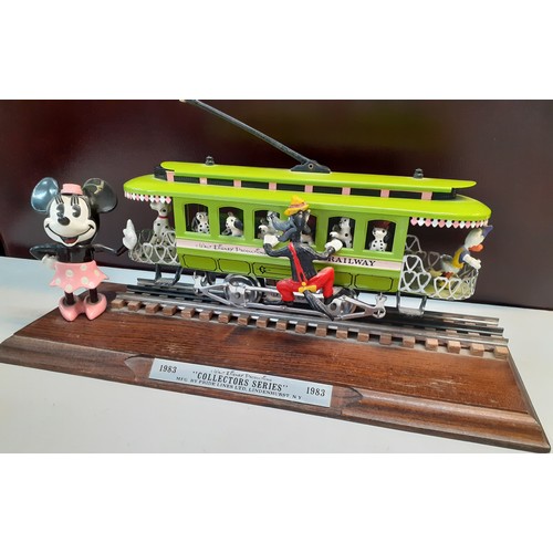 61 - A 1983 Walt Disney Productions Collectors Series MFG by Pride Lines model of a cable car housing Dis... 