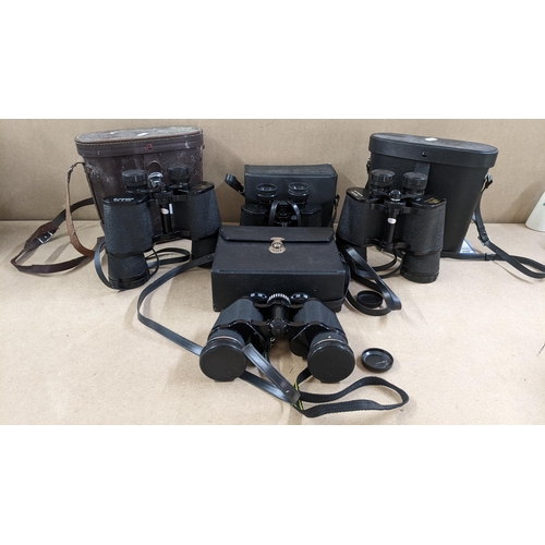 32 - Four pair of cased binoculars to include Mark Scheffel
Location:A3F