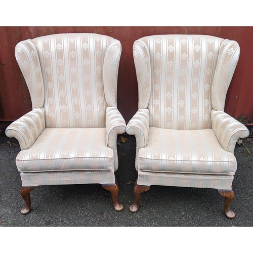 90 - A pair of mid 20th century Parker Knoll armchairs Location:R CON