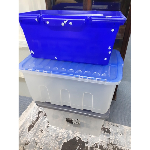 354 - A quantity of plastic storage boxes
Location:A2F