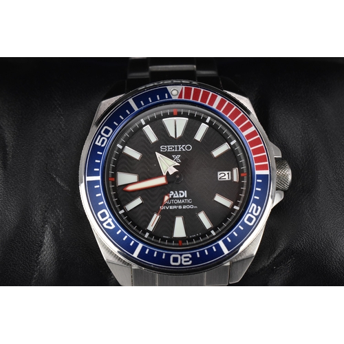 97 - A Seiko Prospex Padi, special edition, Divers 200m, automatic, gents, stainless steel wristwatch, ci... 