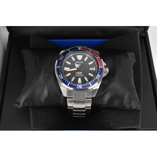 97 - A Seiko Prospex Padi, special edition, Divers 200m, automatic, gents, stainless steel wristwatch, ci... 