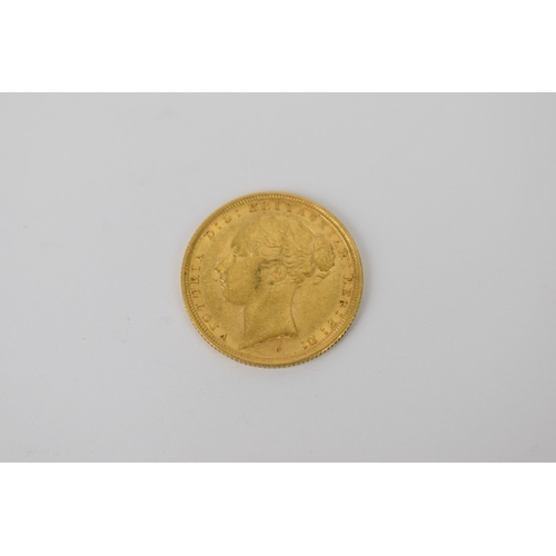11 - United Kingdom - Victoria (1837-1901) Sovereign Jubilee Year 1887, Sydney Mint with 'Bun Head' obver... 
