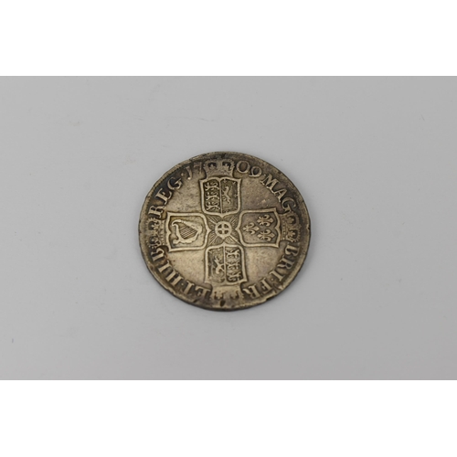 23 - United Kingdom - Anne (1702 -1714), Post Union half crown, dated 1709, draped bust of Queen Anne, le... 