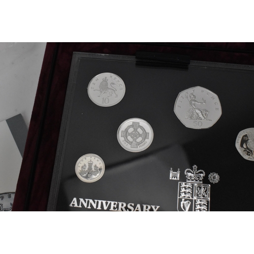 69 - United kingdom - Elizabeth II (1952-2022) Royal Mint, 1996 UK silver anniversary collection, compris... 