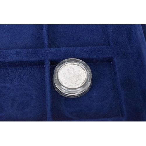 73 - Silver Commemorative coins for H.M. Queen Elizabeth the Queen Mother, comprising of 1994 Barbados ' ... 