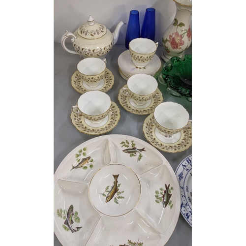 475 - THIS LOT HAS BEEN WITHDRAWN**
A mixed lot to include Royal Copenhagen porcelain resting cow 1072, a ... 