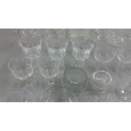 487 - Glassware to include decanters, side dishes and various drinking glasses
Location:A3M