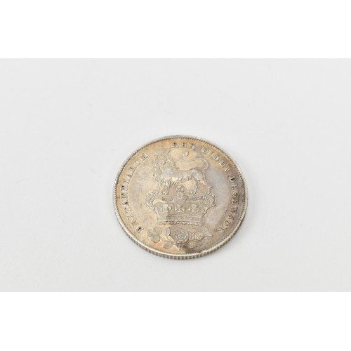 61 - Georgian Silver Coinage to include a George III 1820 crown, 1820 Shilling and a George IV 1826 Shill... 