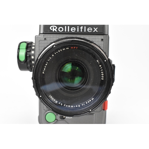 217 - A Rolleiflex 6003 SRC 1000, serial number 901340003, pewter grey, no battery, the lens planar 1:2,8 ... 