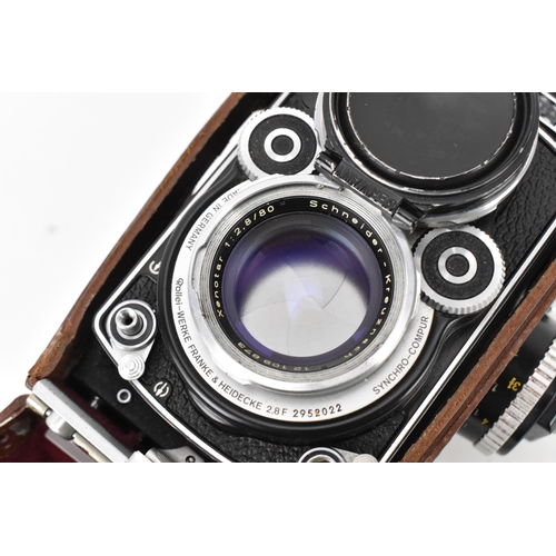 218 - A Rolleiflex Synchro-Compur 2.8F TLR camera, model K4, circa 1960s, 2952022, with Schneider-Kreuznac... 