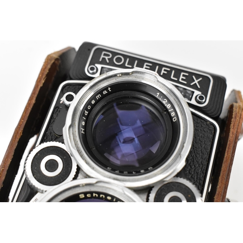 218 - A Rolleiflex Synchro-Compur 2.8F TLR camera, model K4, circa 1960s, 2952022, with Schneider-Kreuznac... 